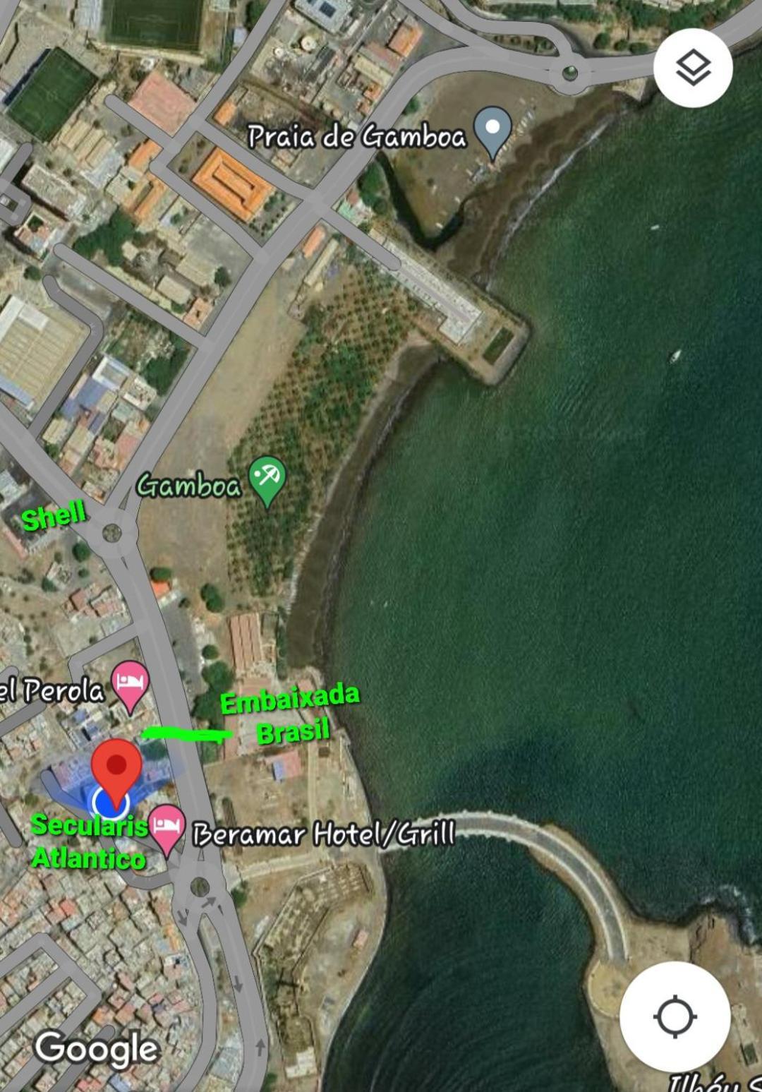 Secularis Capital Apartment Praia Bagian luar foto